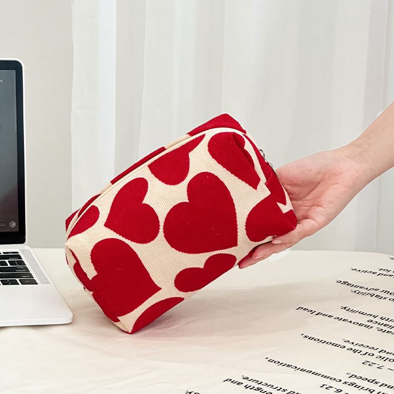 Романтична любовна восьмигранна косметична сумка